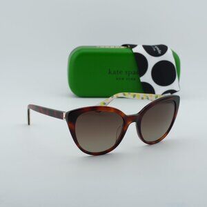Kate Spade AMBERLEE/S 01NR HA Cat Eye Sunglasses - Havana/Brown